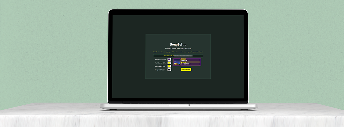 Songfo Prototype header image